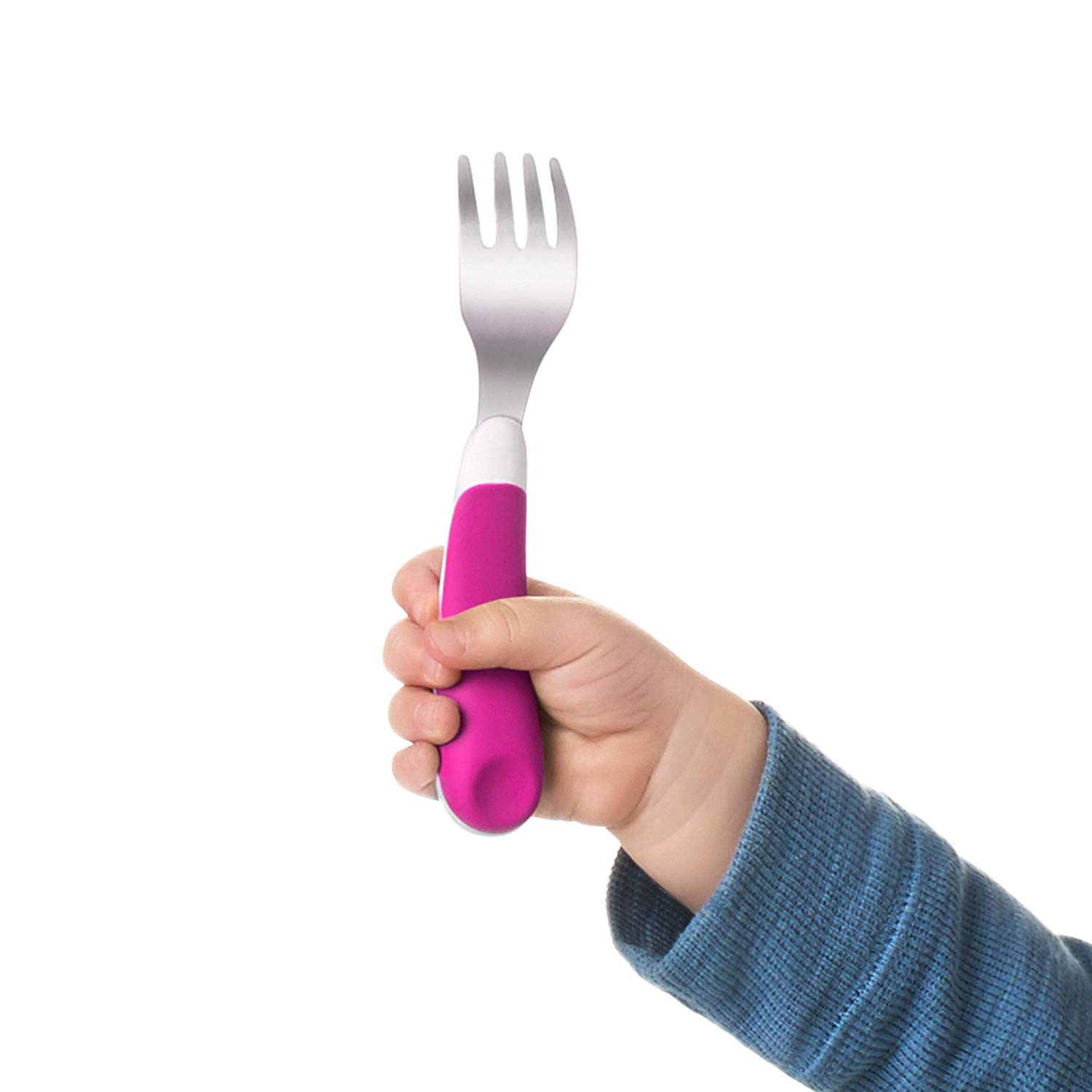  OXO Tot Fork & Spoon Set- Pink : Baby