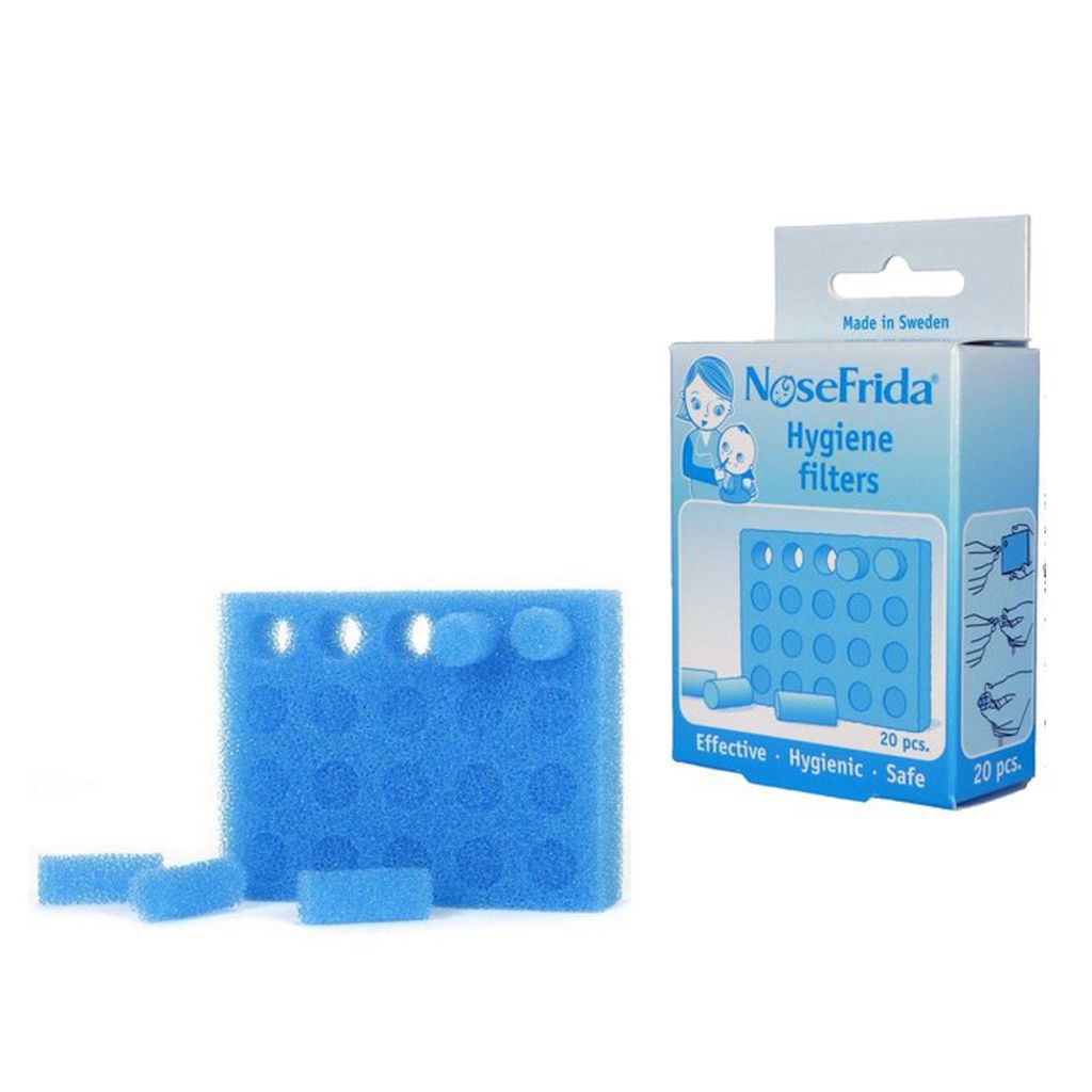 NoseFrida Baby Nasal Aspirator With 20 Additional Spare Filters 