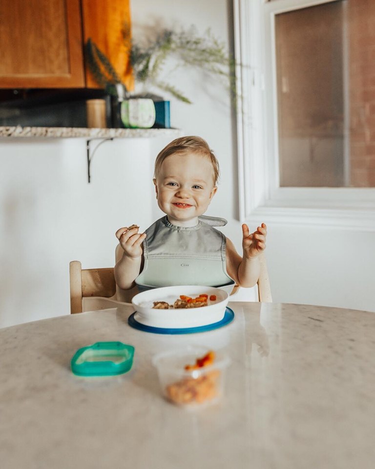 OXO Tot Silicone Bowl – Tickled Babies