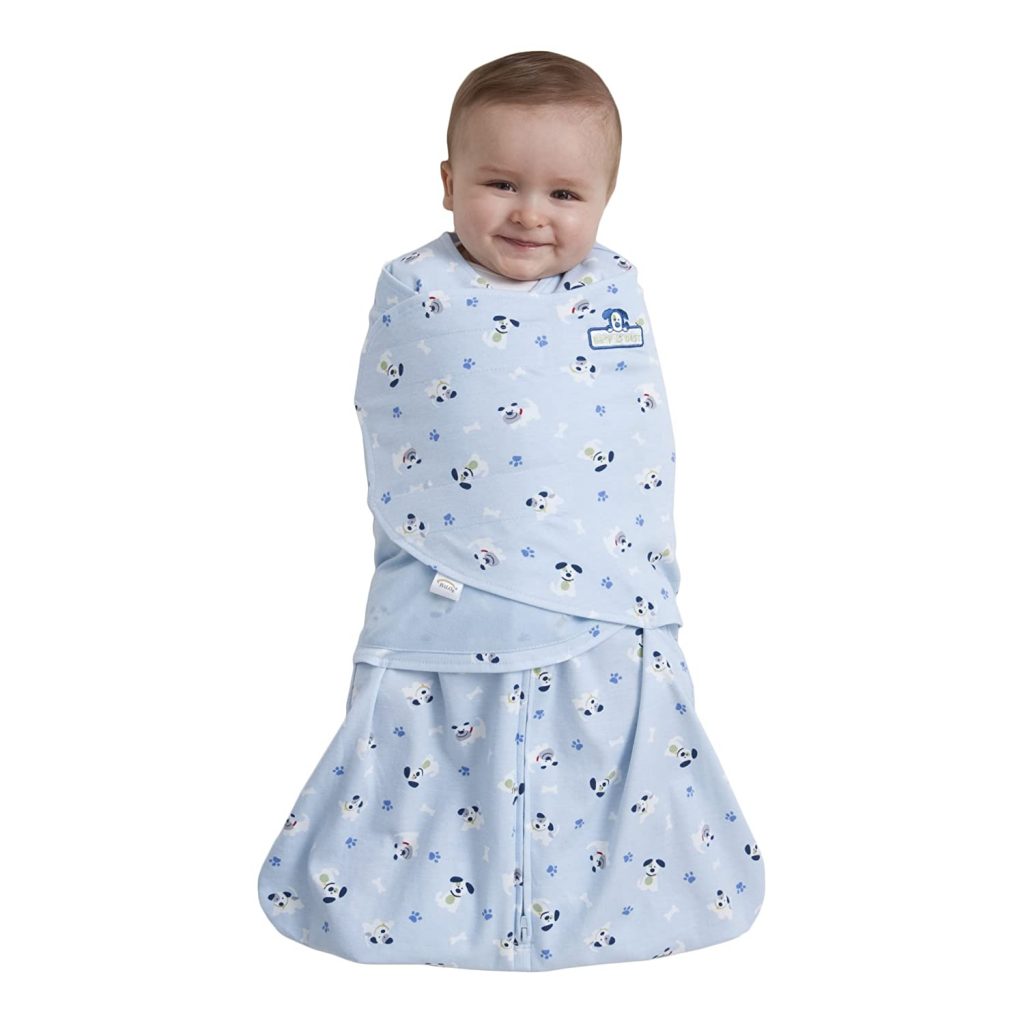 Halo Sleepsack Swaddle Blue Pup Pals Tickled Babies