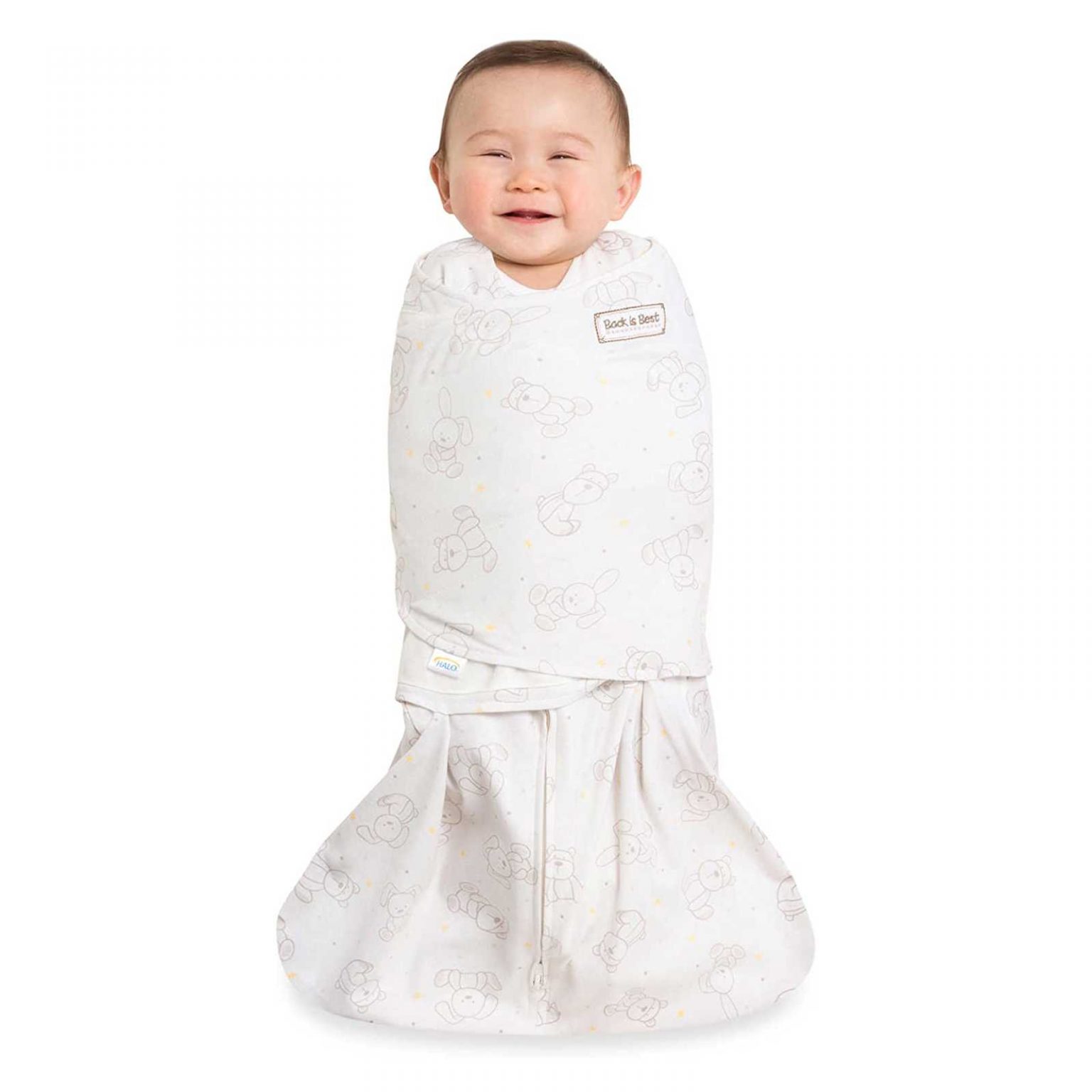 Halo Sleepsack Swaddle Floppy Friends Tickled Babies