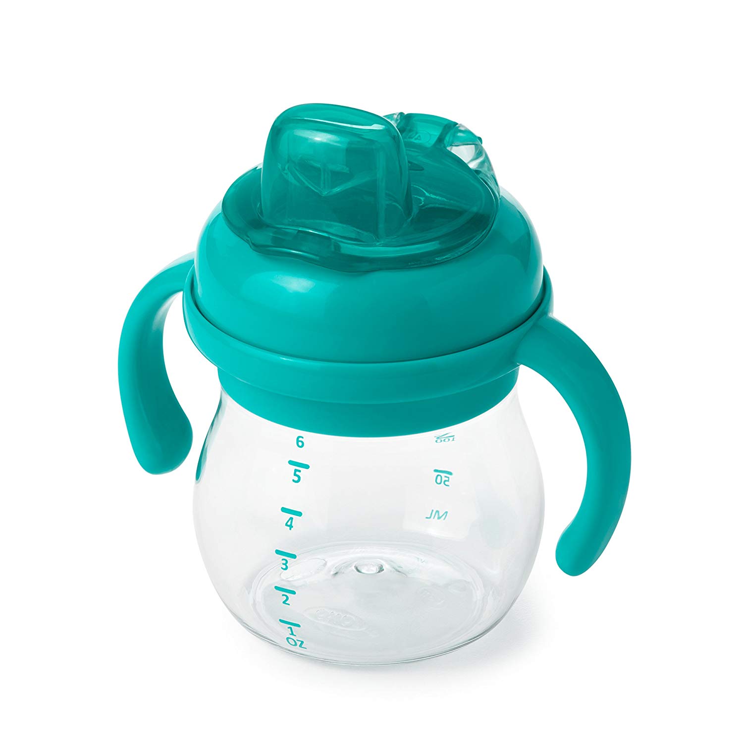 OXO Tot Transitions Straw Cup with Handles 6 oz - Teal