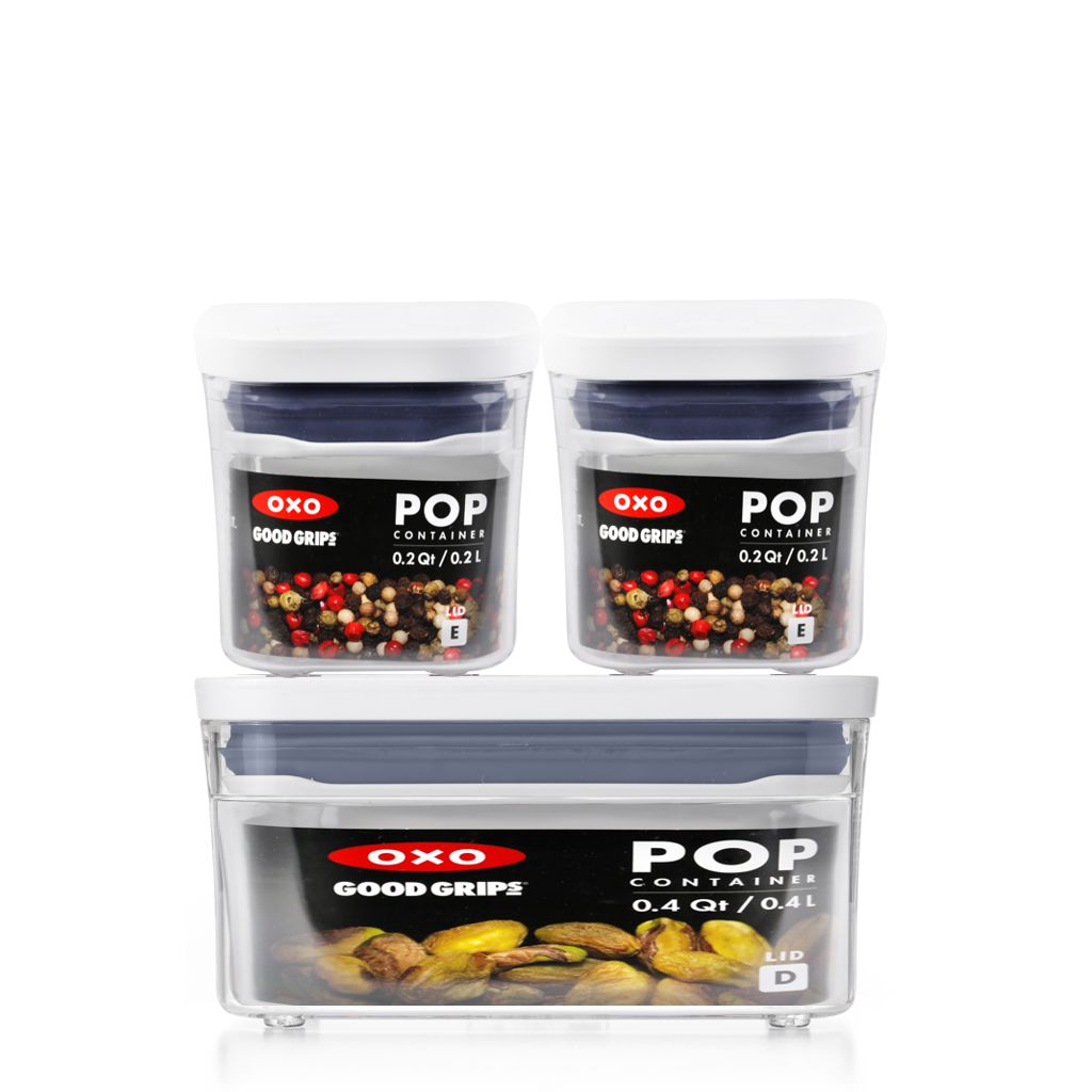 thumbnail image 2 of OXO Good Grips Pop 2.0 20-Piece Airtight Food Storage Container Set – New 2 of 6