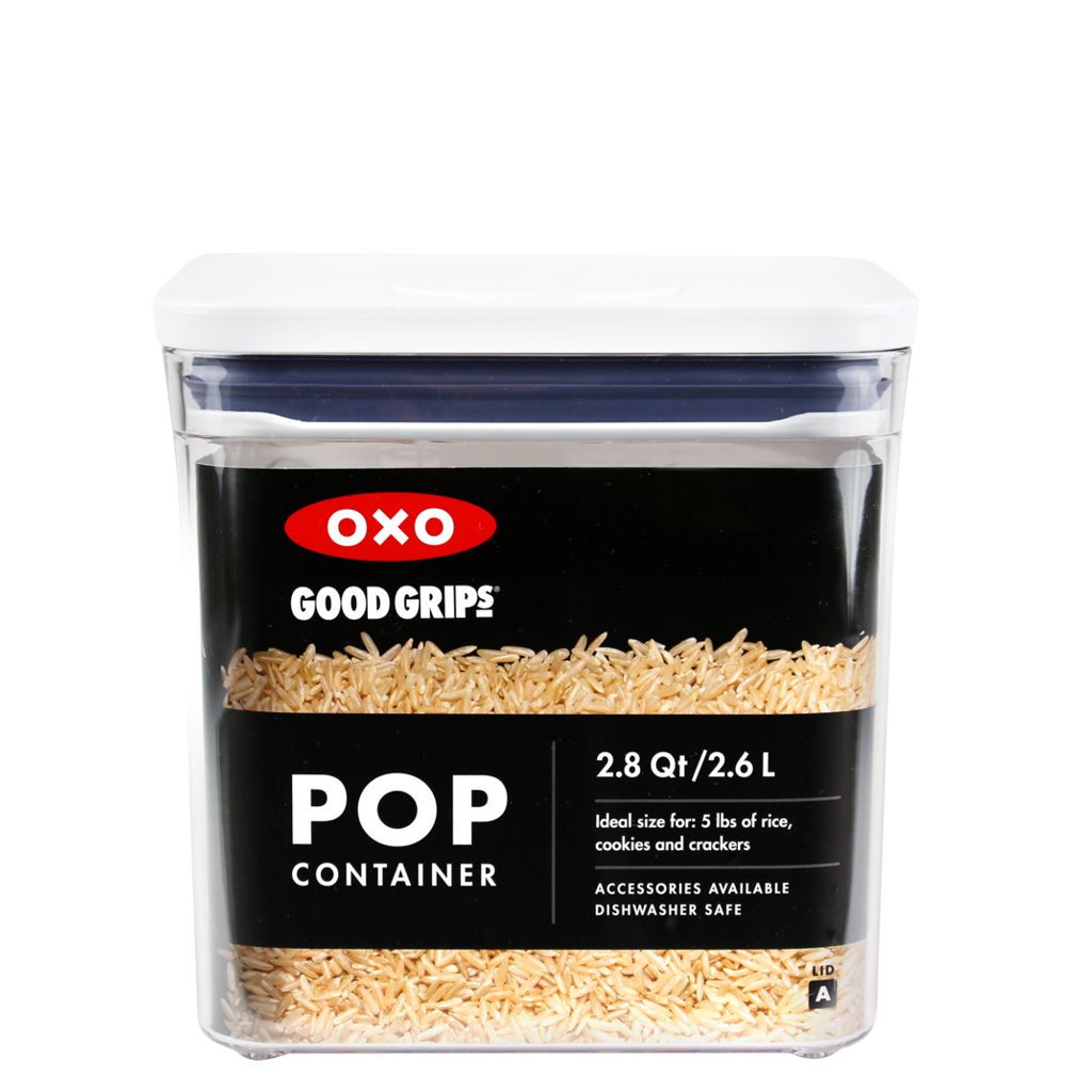 OXO Good Grips POP Container, Big Square Short 2.8 qt. – Tickled Babies