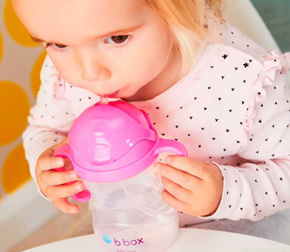 b.box  Sippy Cup With Innovative Weighted Straw  ( bbox )