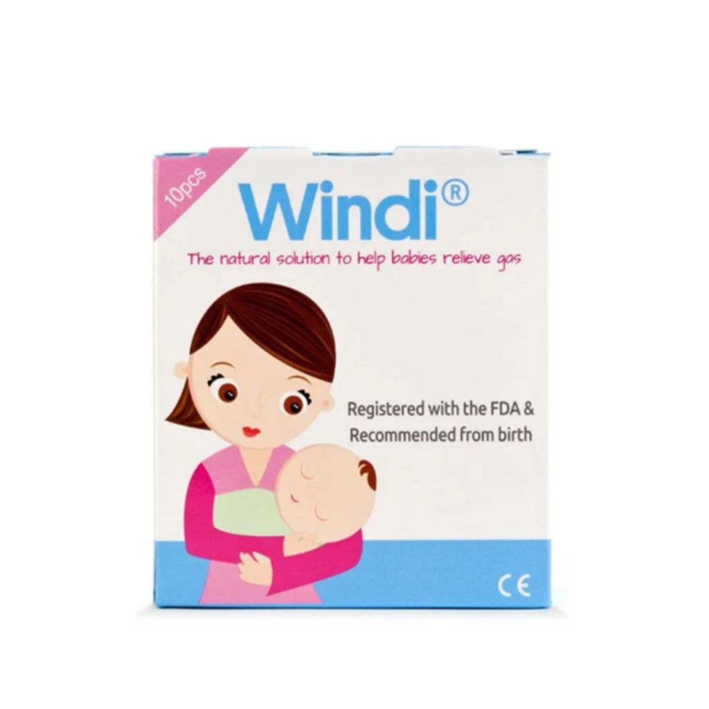 NoseFrida Windi Gas and Colic Reliever for Babies (10 Count) Tickled