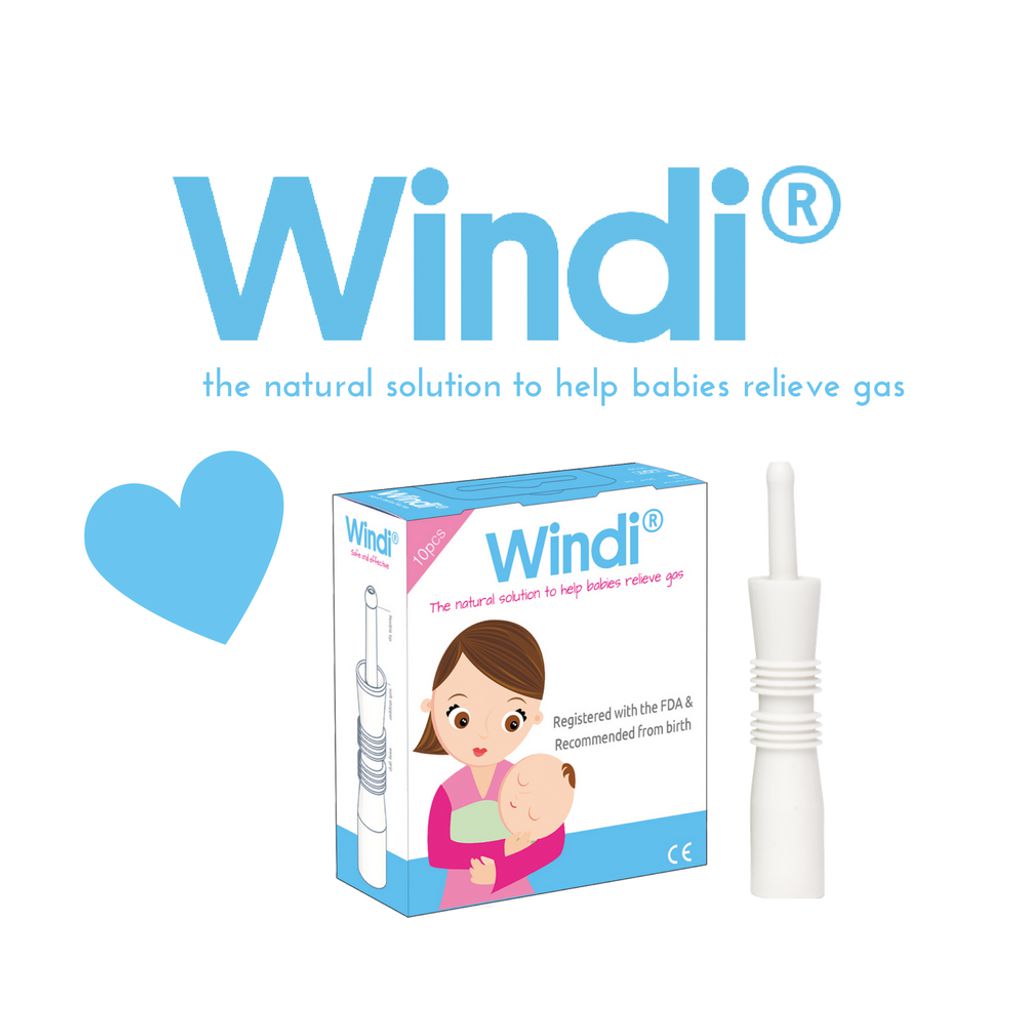 NoseFrida Windi Gas and Colic Reliever for Babies (10 Count) Tickled