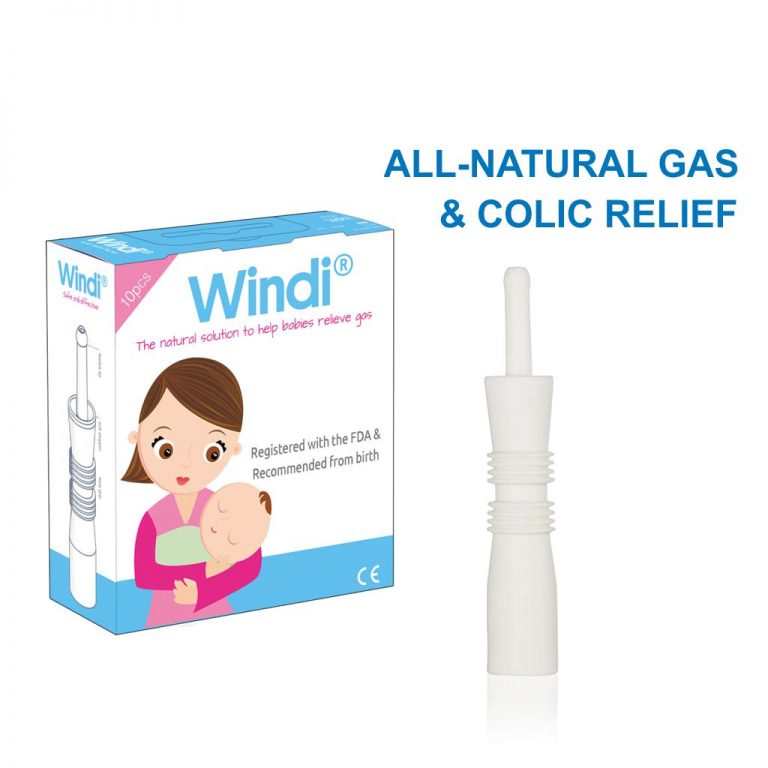 NoseFrida Windi Gas and Colic Reliever for Babies (10 Count) Tickled