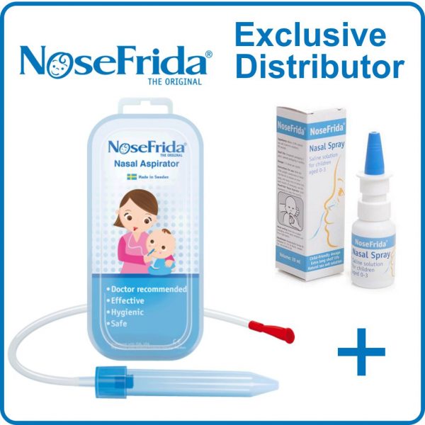 Nosefrida The Snot Sucker Saline Kit ( Nose Frida Nasal Aspirator