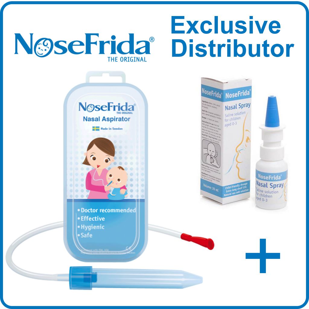 Baby Nasal Aspirator NoseFrida the SnotSucker with 20 Extra