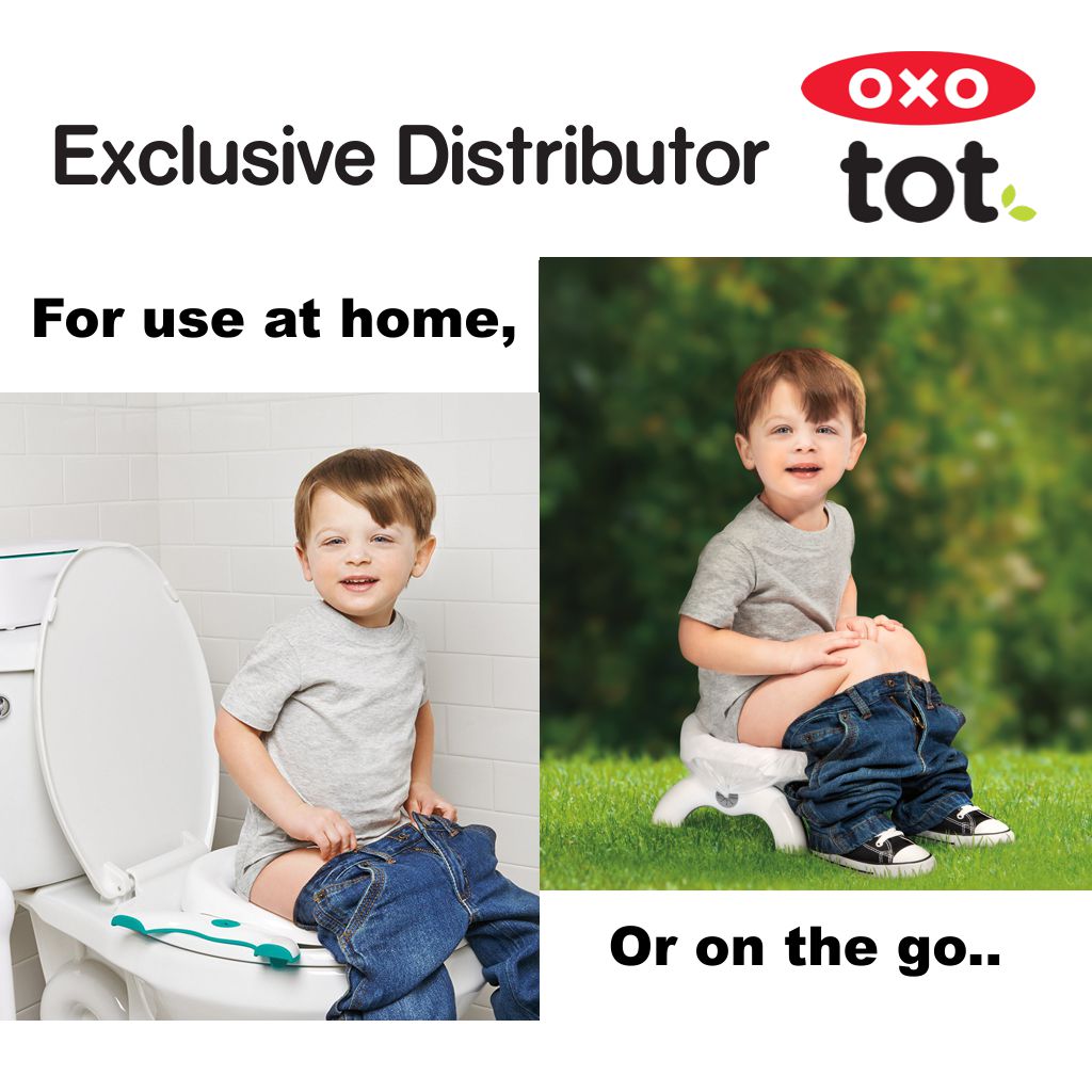 Review: OXO Tot Toilet Seat Trainer & Drinking Cups - HodgePodgeDays