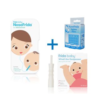 FridaBaby NoseFrida Nasal Aspirator with 40 Extra Hygiene Filters