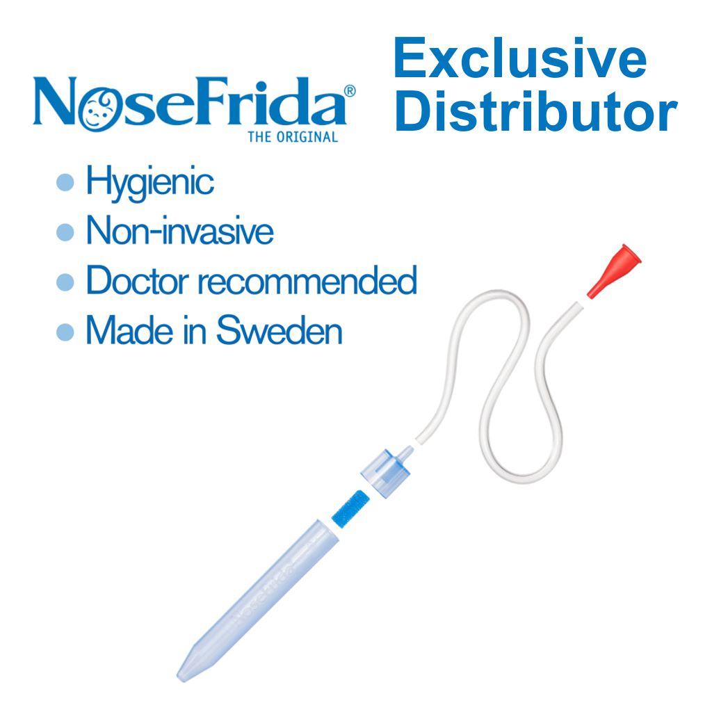 NoseFrida Nasal Aspirator w/ Travel Case + Refill Filters (Box of 20)