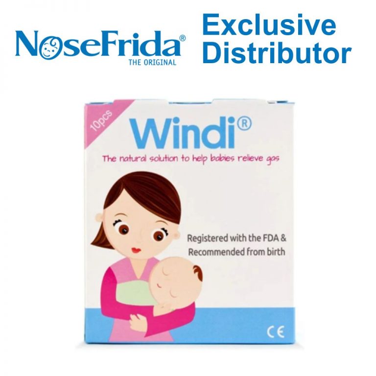 NoseFrida Windi Gas and Colic Reliever for Babies (10 Count) Tickled