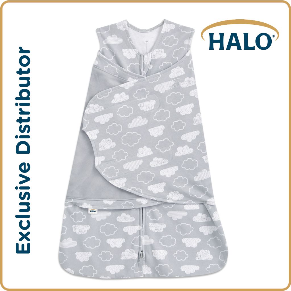 Halo Sleepsack Swaddle Clouds Tickled Babies