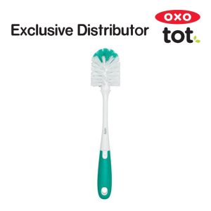  OXO Tot Bottle Brush with Nipple Cleaner and Stand - Navy : Baby