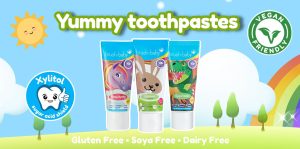 brush-baby Kids Toothpaste with Flouride & Xylitol (3+) – Tutti Fruitti –  Tickled Babies