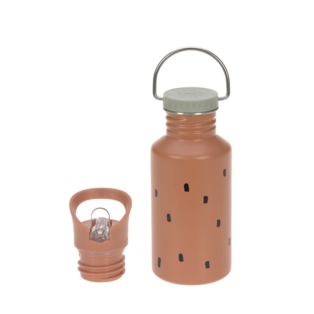 lassig-bottle-stainless-steel-happy-prints-caramel-image01