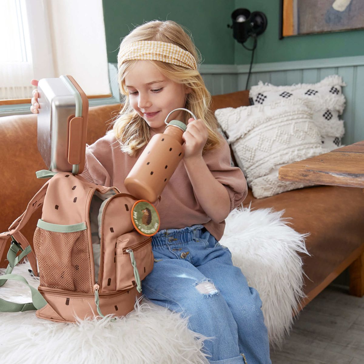 lassig-bottle-stainless-steel-happy-prints-caramel-image04